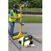 Complete Davit System 3-Piece Portable Base
